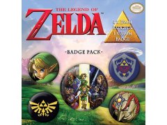 Placky - Odznaky - Set 5 Kusů - Nintendo
