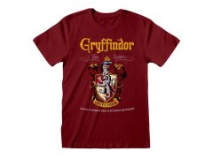 Tričko Pánské - Harry Potter - vel.GRYFFINDOR HR|VÍNOVÉ|VELIKOST XL