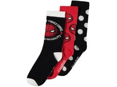 Ponožky Pánské|balení 3 Párů - vel.MARVEL|SPIDERMAN|VELIKOST EU 39-42 5993390