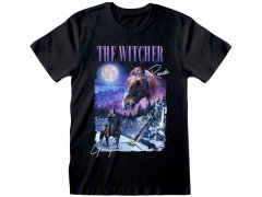 Tričko Pánské - The Witcher - vel.ROACH HOMAGE|ČERNÉ|VELIKOST 2XL