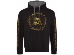 Mikina Pánská - Lord Of The Rings - vel.GOLD FOIL LOGO|ČERNÁ|VELIKOST XL