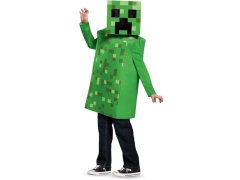 Kostým - Minecraft - vel.CREEPER|VELIKOST 7-8 let
