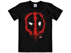 Tričko Pánské - Marvel - Deadpool - vel.FACE|ČERNÉ|VELIKOST L