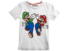 Tričko Dětské - Super Mario - 5-6 let