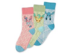 Ponožky Dámské - Set 3 Párů - Pokémon - EU 35-38