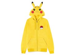 Mikina Pánská S Kapucí - Pokémon - vel.PIKACHU|S UŠIMA|VELIKOST L