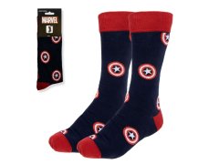 Ponožky Pánské - Marvel - vel.CAPTAIN AMERICA|VELIKOST EU 38-45