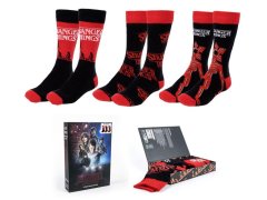 Ponožky Pánské - Set 3 Párů - Netflix - vel.STRANGER THINGS|VELIKOST EU 38-45
