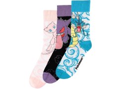 Ponožky Pánské - Balení 3 Párů - vel.POKÉMON|CREW|VELIKOST EU 39-42
