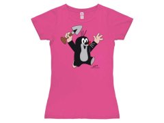 Tričko Dámské - Krteček - vel.JUHU|RŮŽOVÉ|SLIMFIT|VELIKOST M