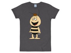 Tričko Pánské - Včelka Mája - vel.VILÍK|ŠEDÁ|SLIMFIT|VELIKOST M
