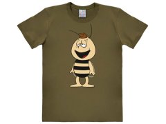 Tričko Pánské - Včelka Mája - vel.VILÍK|OLIVOVÁ|VELIKOST 2XL