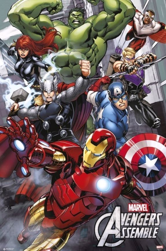 Plakát 61 X 91,5 Cm - Marvel Comics - Avengers Classic Comics