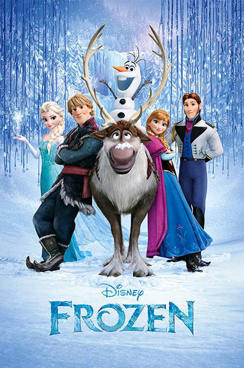Plakát 61 X 91,5 Cm - Disney - Frozen