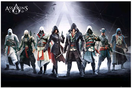 Plakát 61 X 91,5 Cm - Assassins Creed Plakát 61 X 91,5 Cm - Assassins Creed - Assassins Creedd