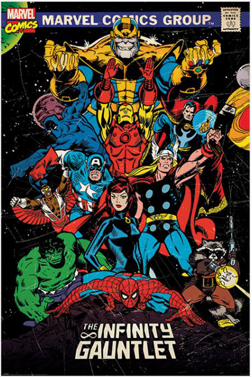 Plakát 61 X 91,5 Cm - Marvel - Marvel