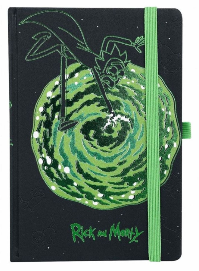 Blok - Zápisník A5 - Premium - Rick And Morty