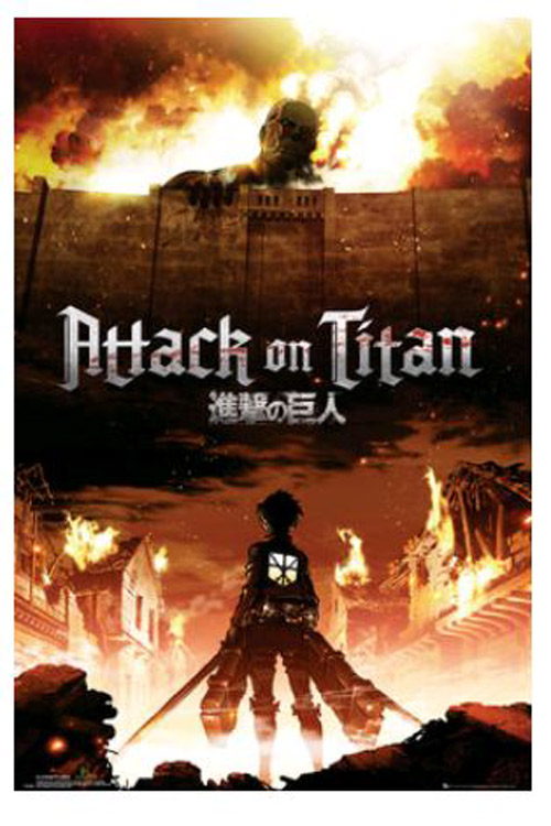 Plakát 61 X 91,5 Cm - Attack On Titan - Attack On Titan
