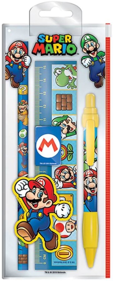 Školní Pomůcky Set - Super Mario Školní Pomůcky Set - Super Mario - Super Mario