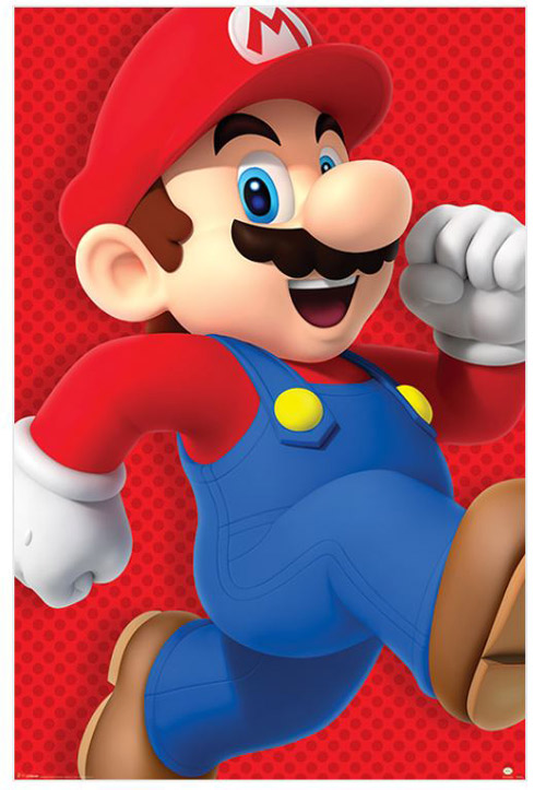 Plakát 61 X 91,5 Cm - Super Mario - Super Mario