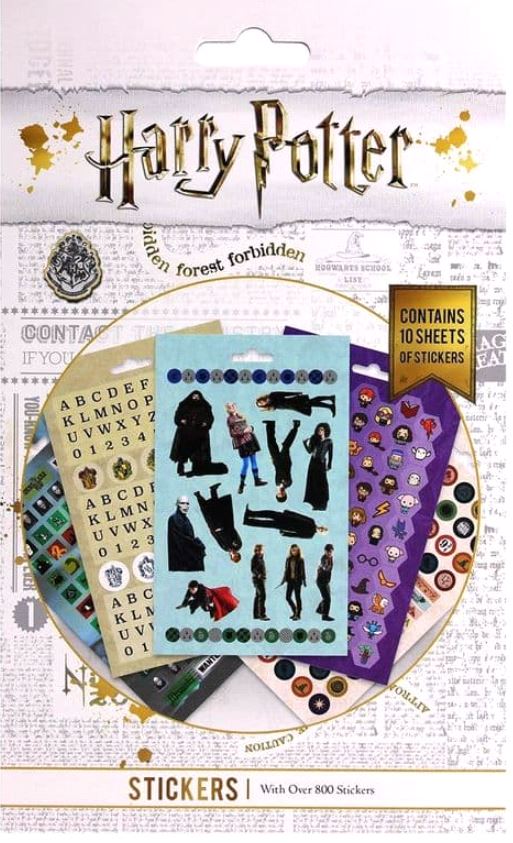 Samolepky - Set 800 Kusů - Harry Potter Samolepky - Set 800 Kusů - Harry Potter - Harry Potter