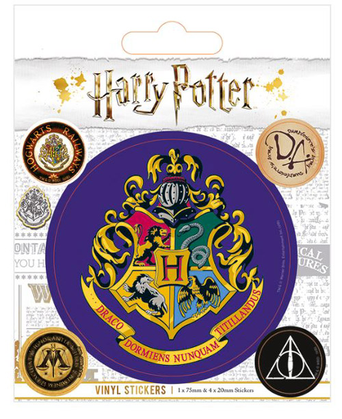 Samolepky - Set 5 Kusů - Harry Potter