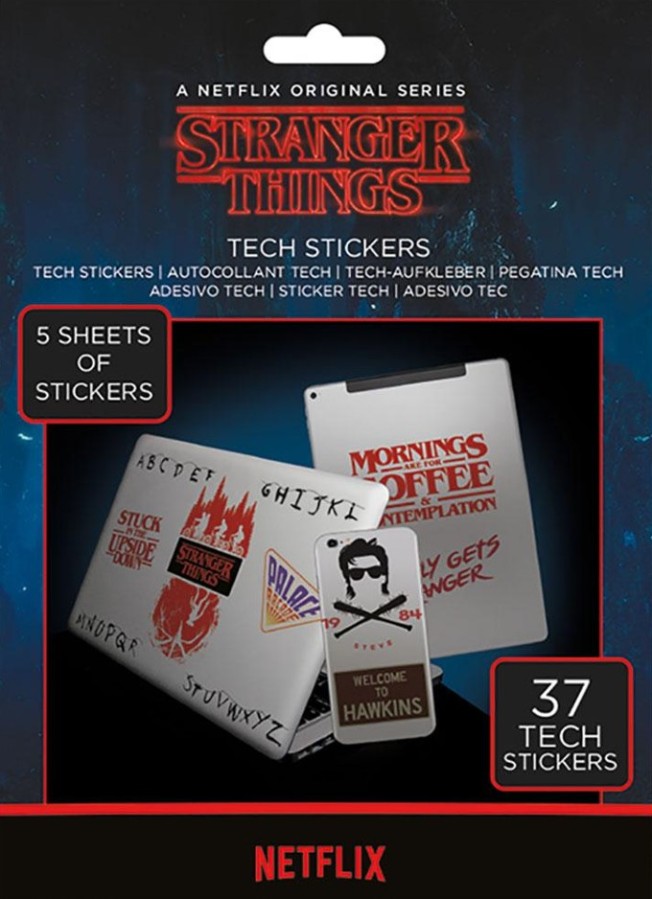Samolepky Na Elektroniku Samolepky Na Elektroniku - Stranger Things