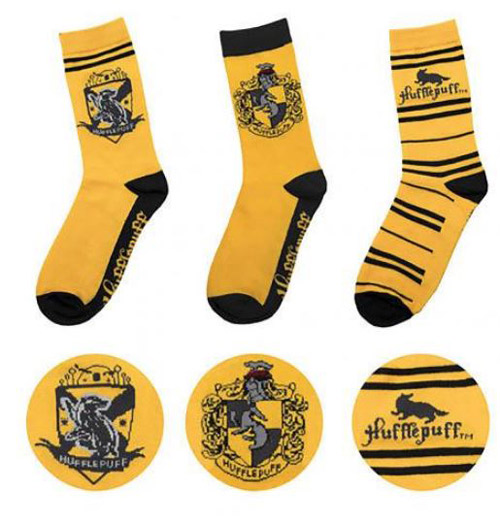 Ponožky - Set 3 Párů - Harry Potter - vel.HUFFLEPUFF|VELIKOST 2-10|EU 35-45 Ponožky - Set 3 Párů - Harry Potter - vel.HUFFLEPUFF|VELIKOST 2-10|EU 35-45 - Harry Potter