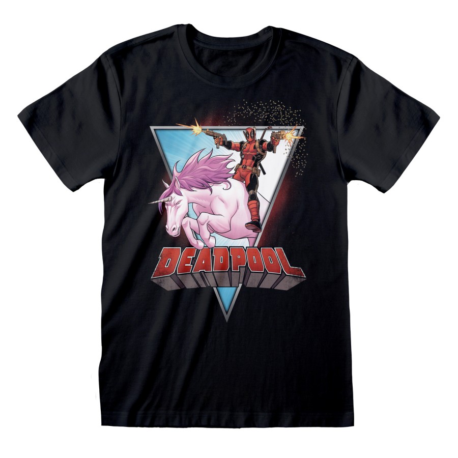 Tričko Pánské - Marvel - Deadpool - vel.UNICORN|ČERNÉ|VELIKOST 2XL - Deadpool