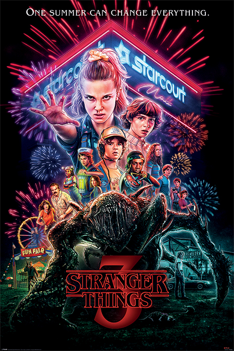 Plakát 61 X 91,5 Cm - Stranger Things