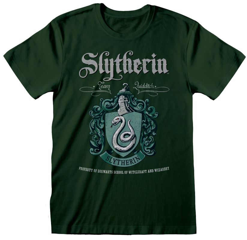 Tričko Pánské - Harry Potter - vel.SLYTHERIN HR|ZELENÉ|VELIKOST XL Tričko Pánské - Harry Potter - vel.SLYTHERIN HR|ZELENÉ|VELIKOST XL - Harry Potter