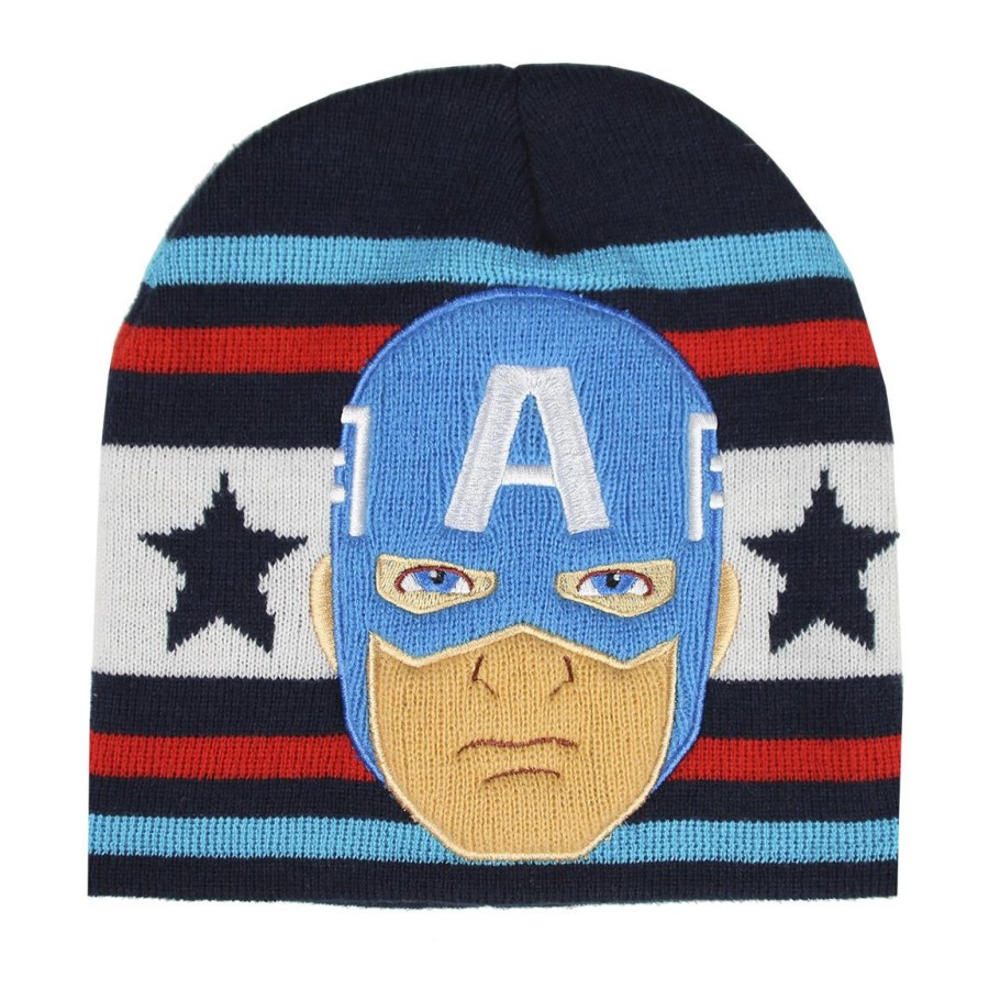 Čepice Zimní - Dětská - Marvel - Captain America