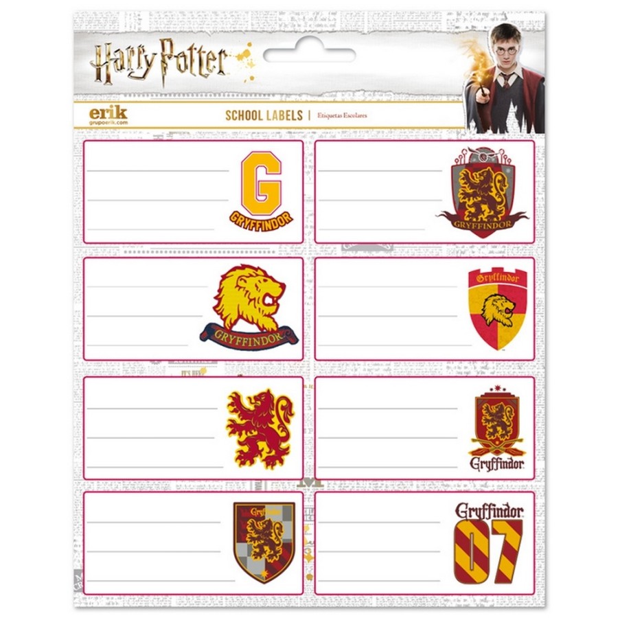 Nálepky Set 2 Listy - Harry Potter