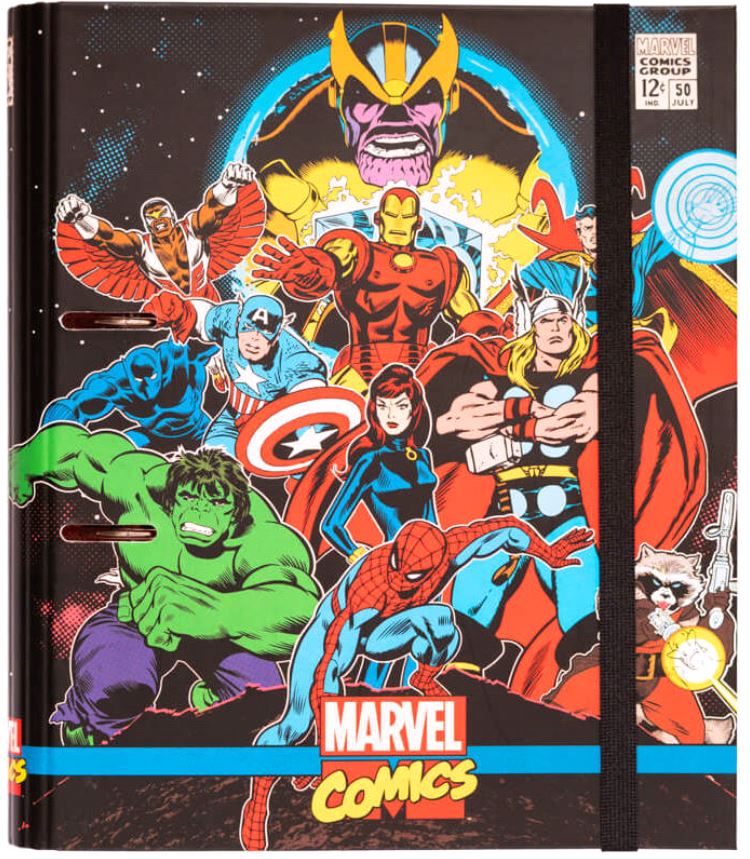 Kroužkový Pořadač - Marvel Comics