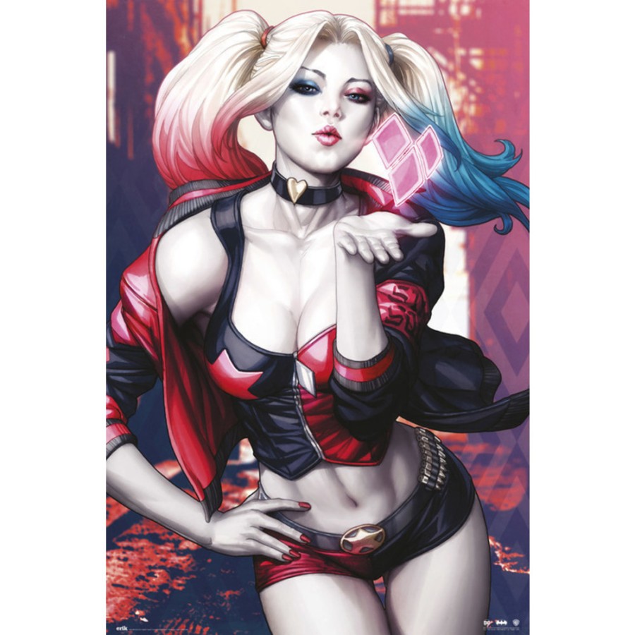 Plakát 61 X 91,5 Cm - Dc Comics - Harley Quinn