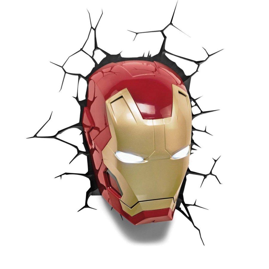 Lampa Dekorativní Na Zeď - Marvel - Iron Man
