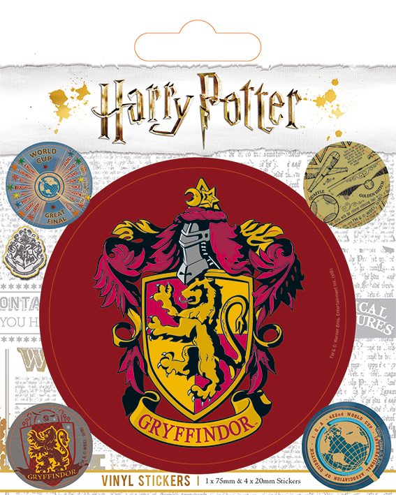 Samolepky - Set 5 Kusů - Harry Potter