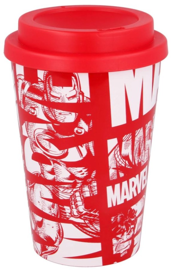 Hrnek Cestovní S Víčkem - Marvel Hrnek Cestovní S Víčkem - Marvel - Marvel