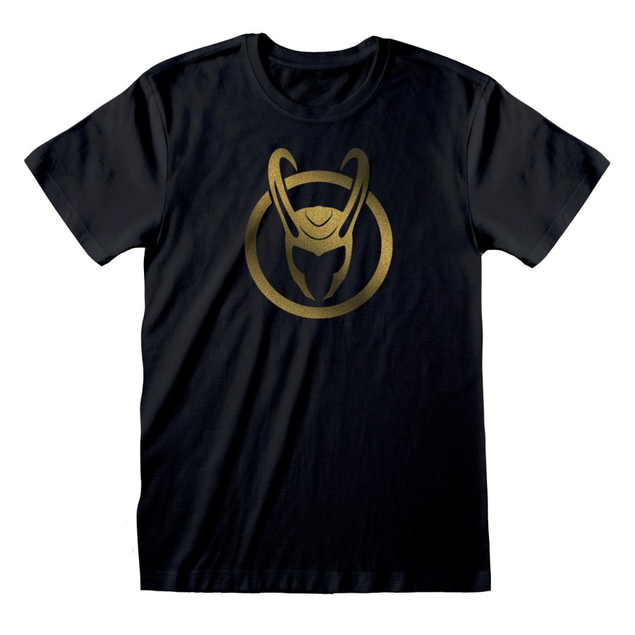 Tričko Pánské - Marvel - Loki - vel.ICON GOLD|ČERNÉ|VELIKOST M