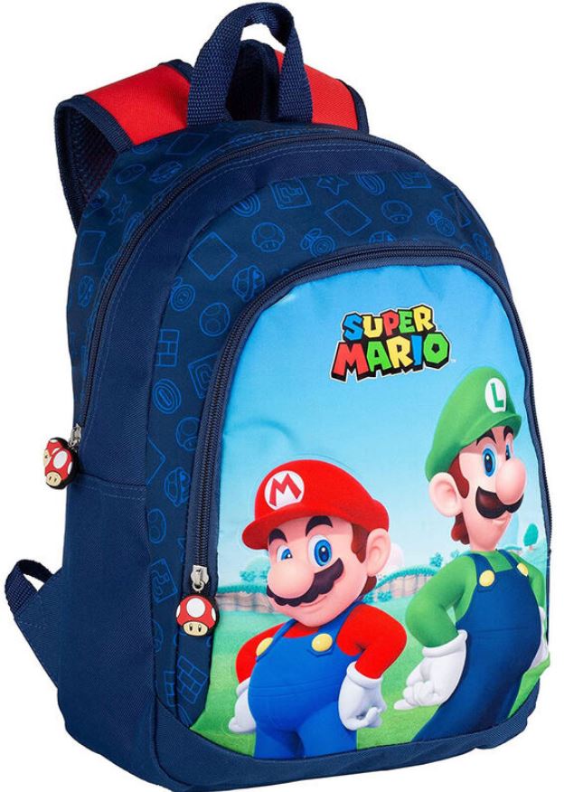 Batoh Školní - Super Mario