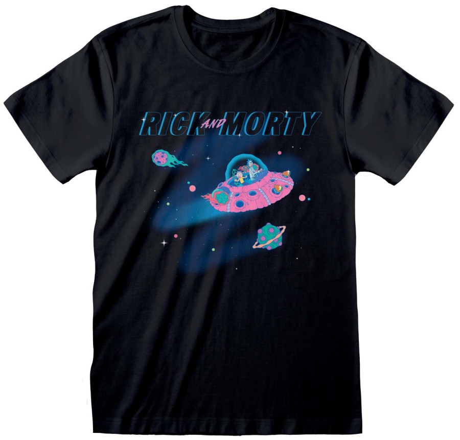 Tričko Pánské - Rick And Morty - vel.IN SPACE|ČERNÉ|VELIKOST 2XL - Rick And Morty