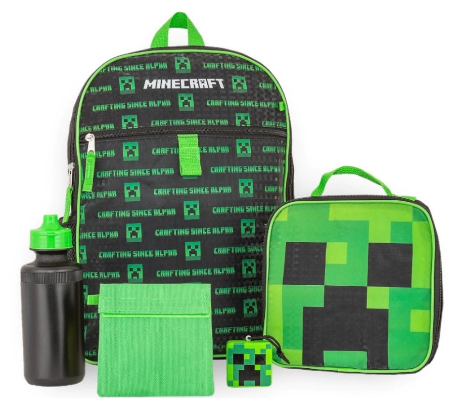 Batoh Školní Set5 - Minecraft - Minecraft