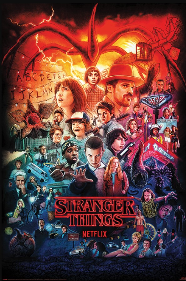 Plakát 61 X 91,5 Cm - Stranger Things