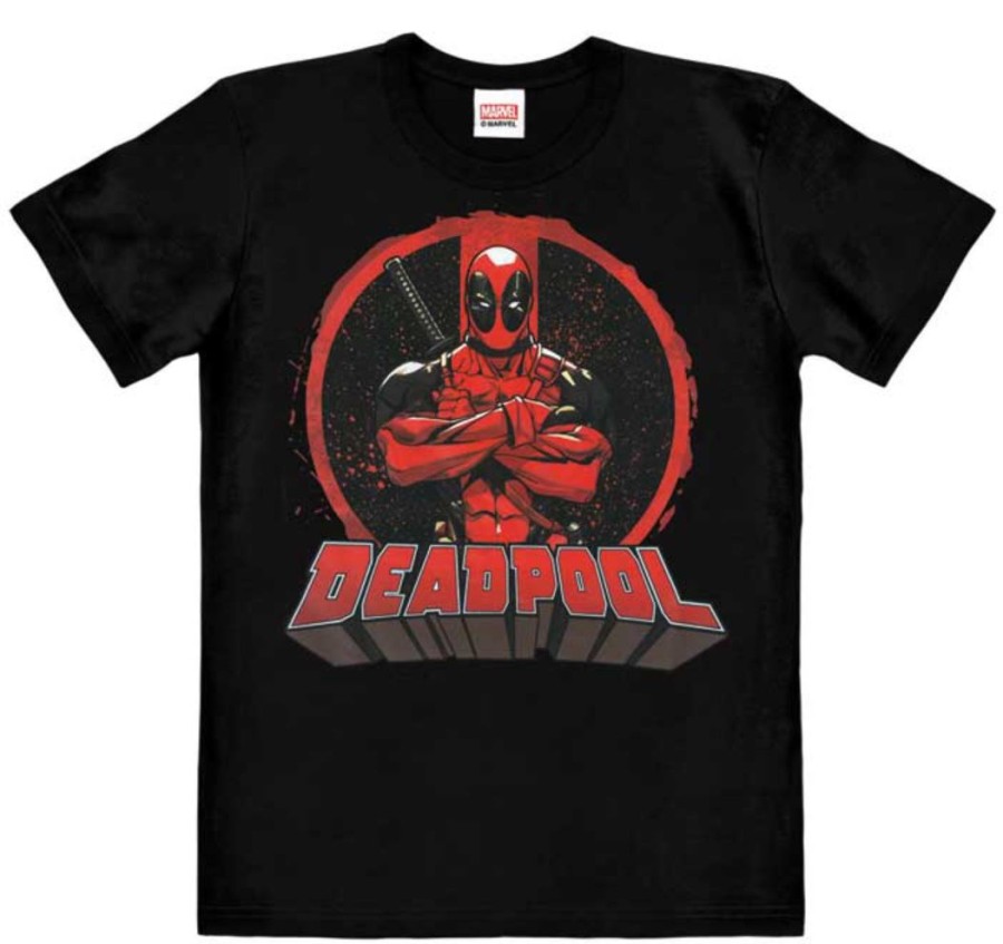 Tričko Pánské - Marvel - vel.DEADPOOL|ČERNÉ|VELIKOST 2XL - Deadpool