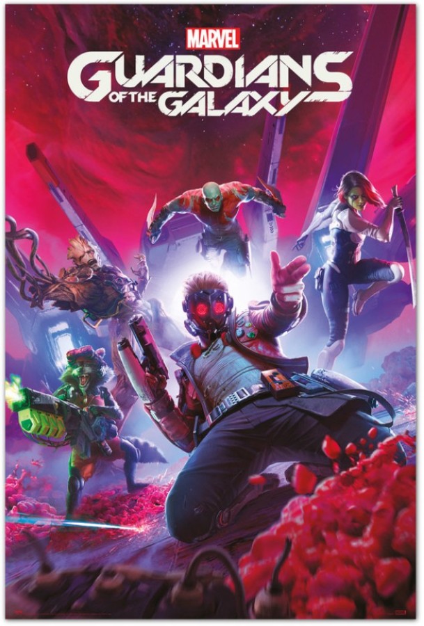 Plakát 61 X 91,5 Cm - Marvel - Strážci Galaxie