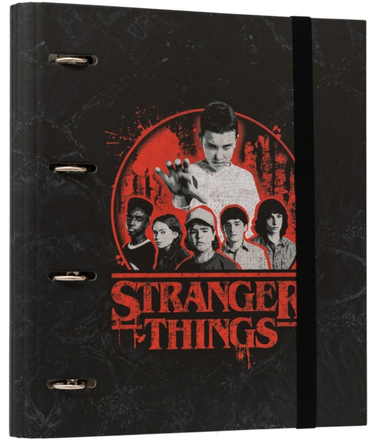 Kroužkový Pořadač - Stranger Things