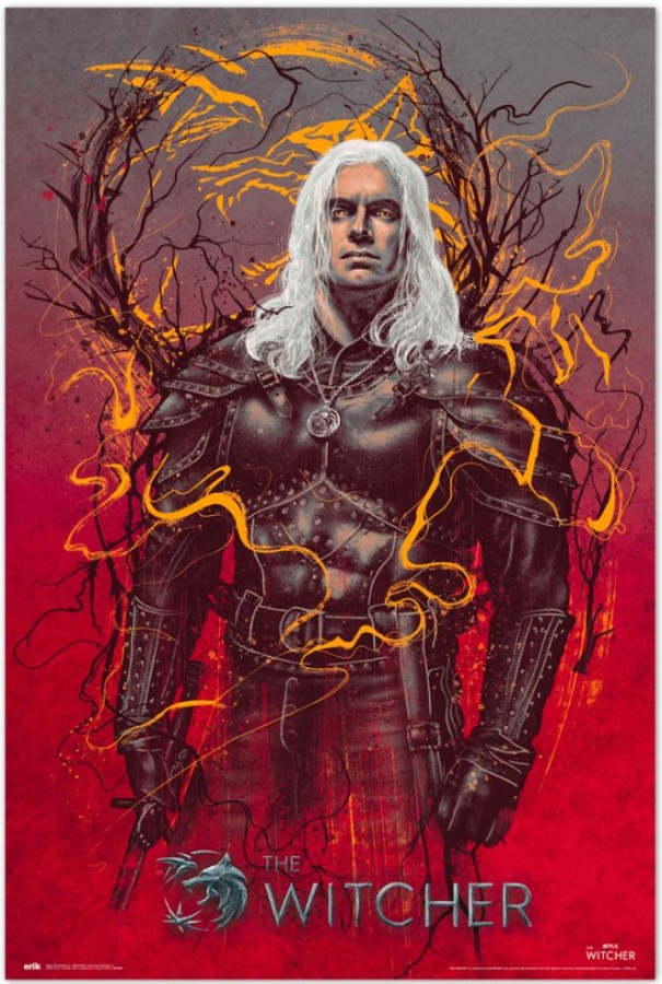 Plakát 61 X 91,5 Cm - The Witcher