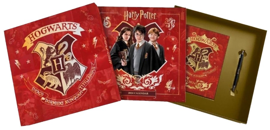 Kalendář 2024 Dárkový Set - Film - Harry Potter