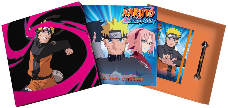 Kalendář 2024 Dárkový Set - Komiks - Naruto