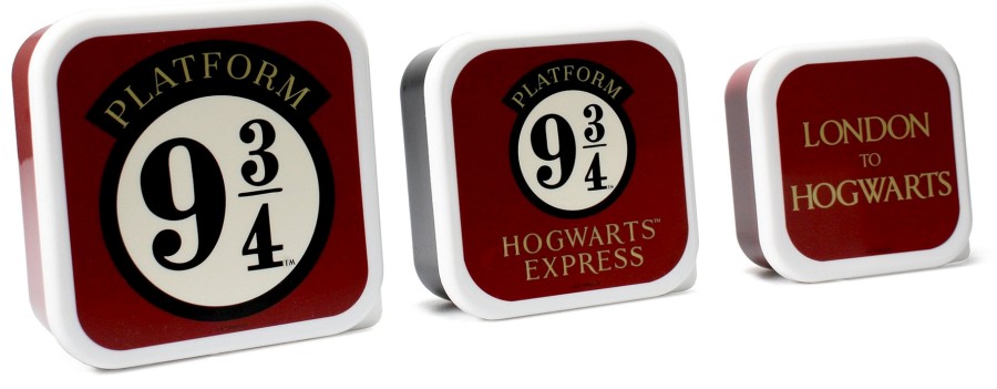 Box Na Svačinu - Set 3 Kusů - Harry Potter
